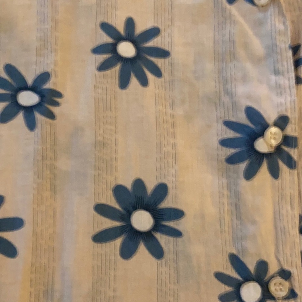 Vintage (circa 1986) Bill Blass Sunflower Shirt
